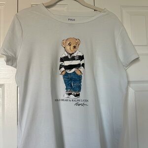 Polo Ralph Lauren White Bear Tee